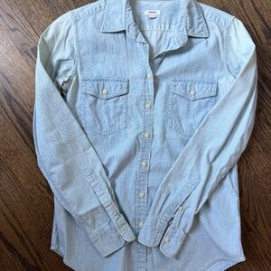 Fossil Denim Button Down
